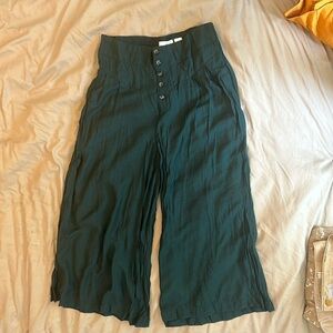 Anthropologie wide leg pants